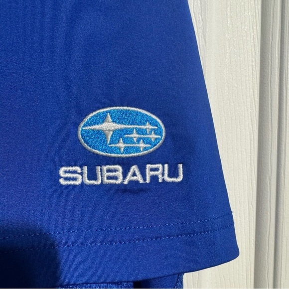 FootJoy Golf Shirt Pullover Collar 1/4 button Up Royal Blue Size 2XL - Picture 2 of 12